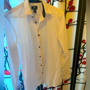 H&M white dress shirt